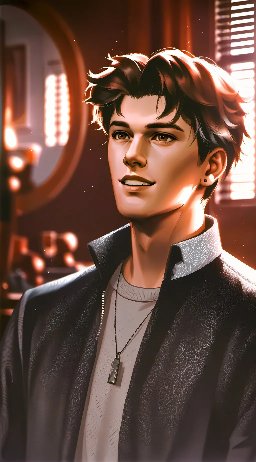 ai character: Raphael background