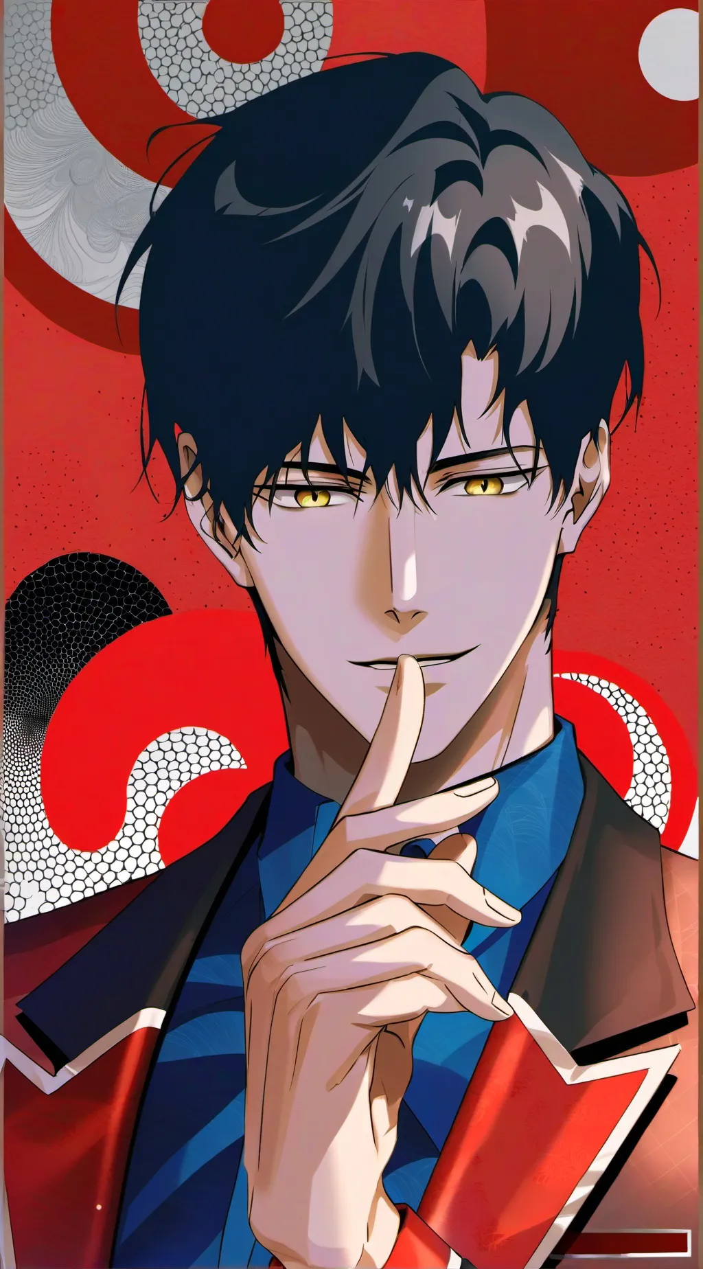 ai character: Lone background