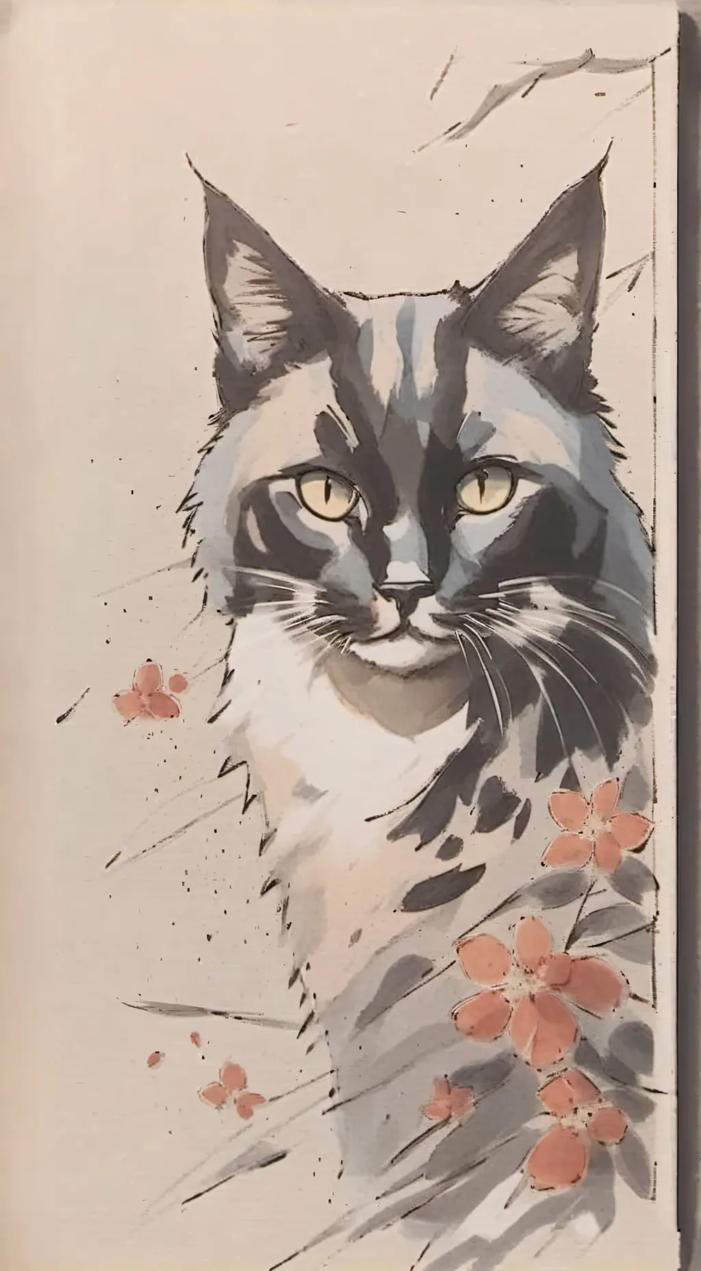 ai character: Cat Army  background