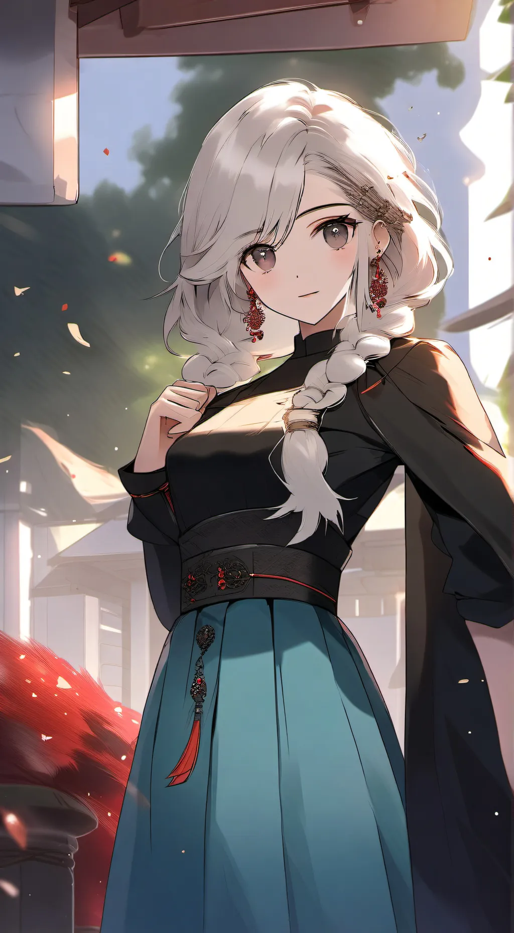 ai character: Вероника  background