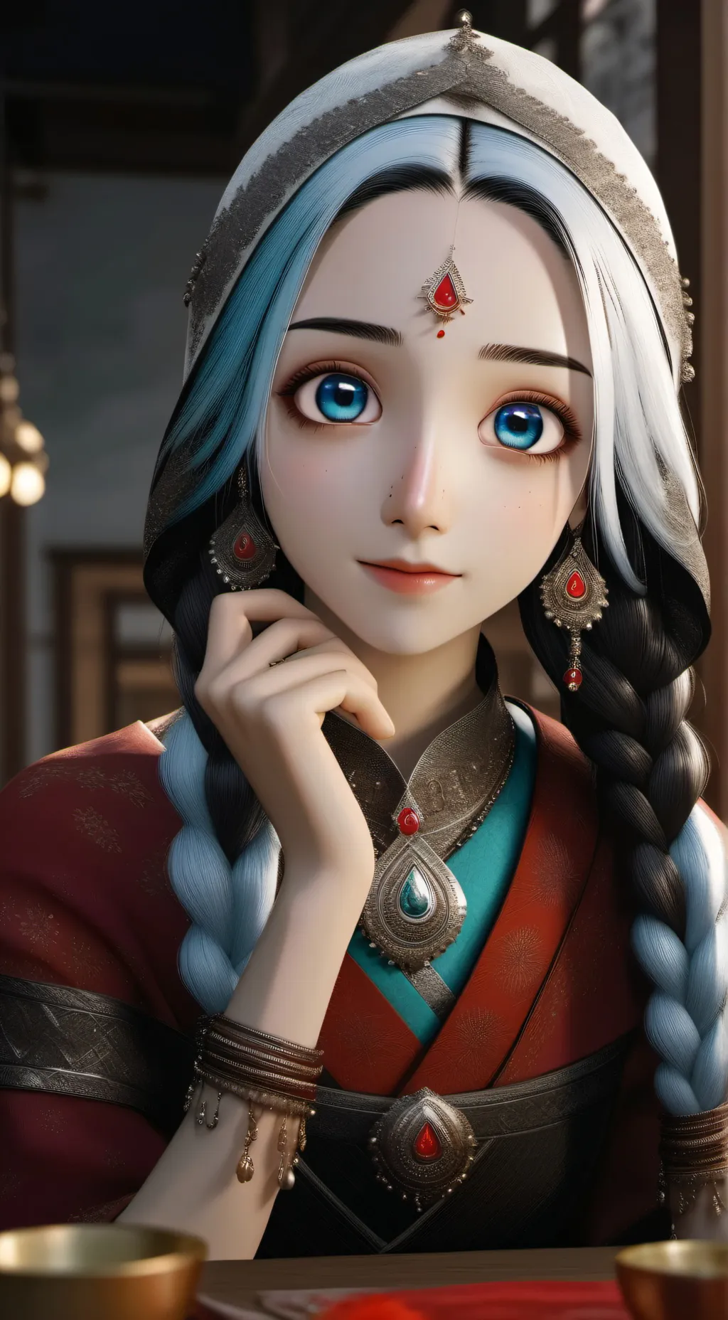 ai character: Leo background