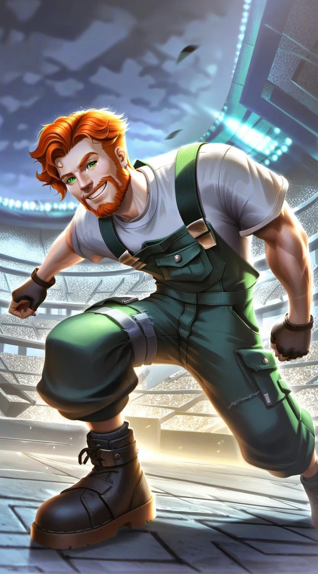 ai character: Harry background