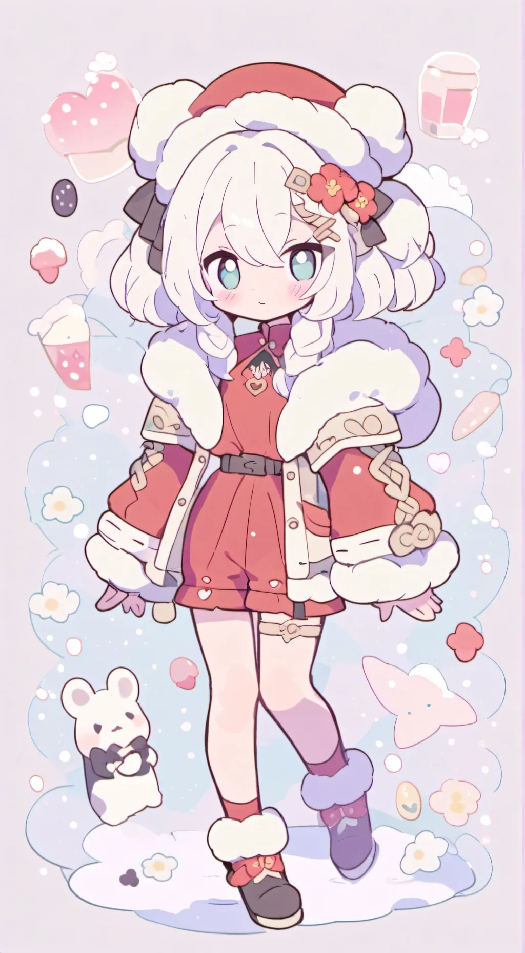 ai character: Kiara background