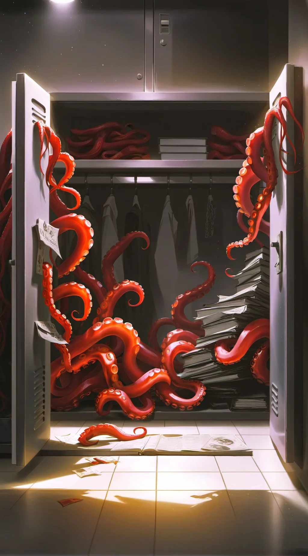ai character: chil tentacles  background