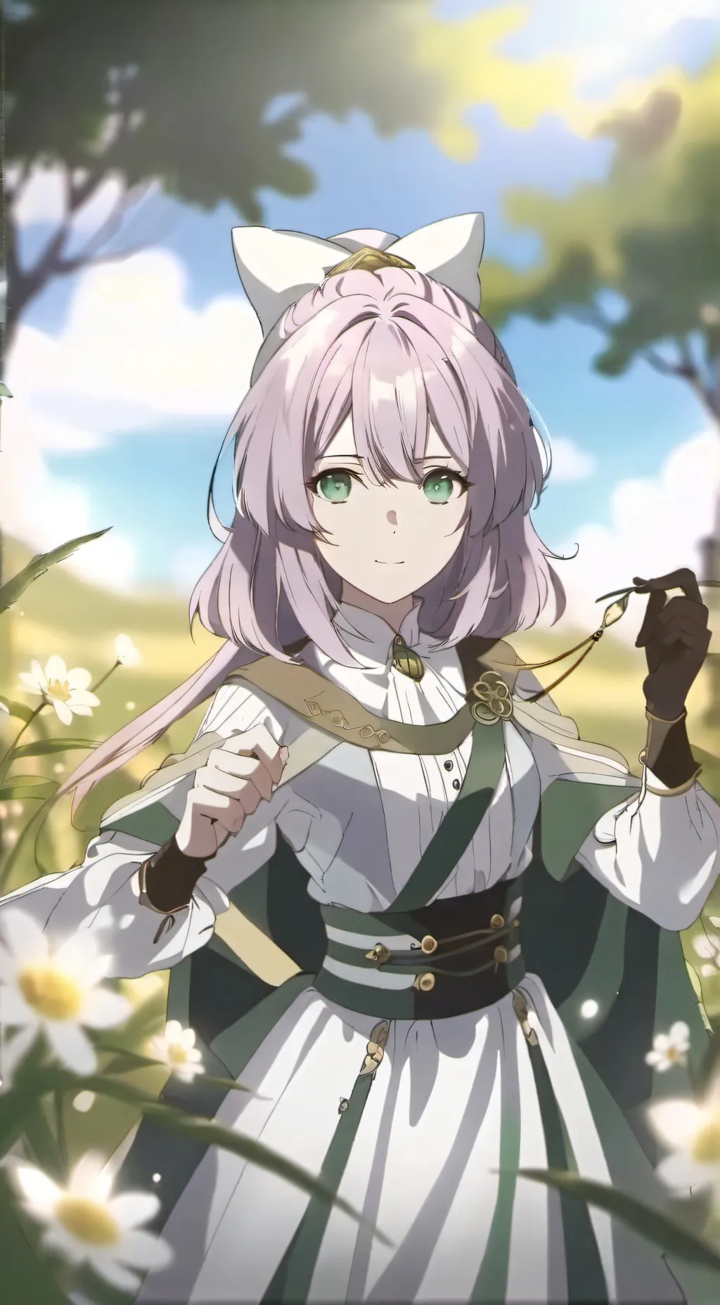 ai character: Fernanda  background