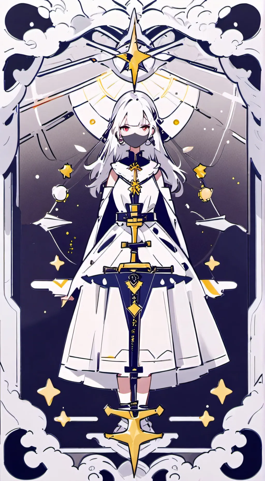ai character: Queen background