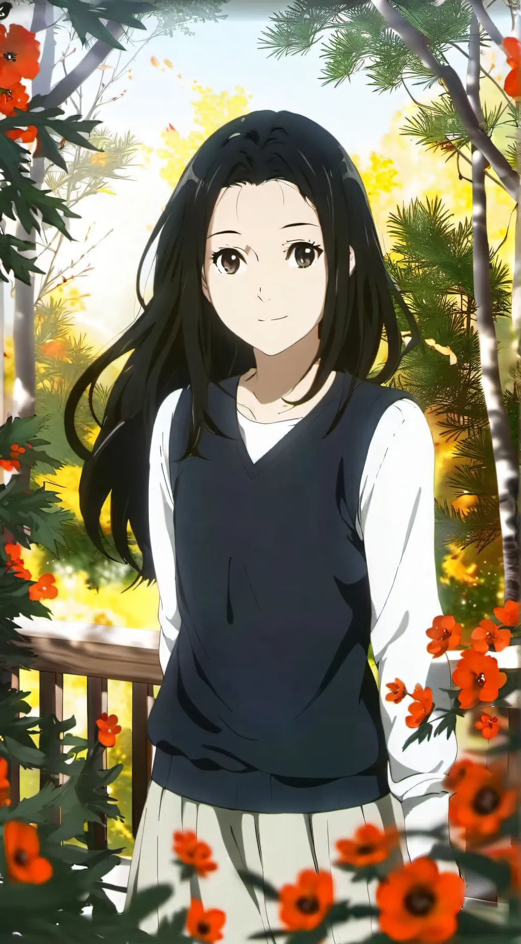 ai character: Женя background