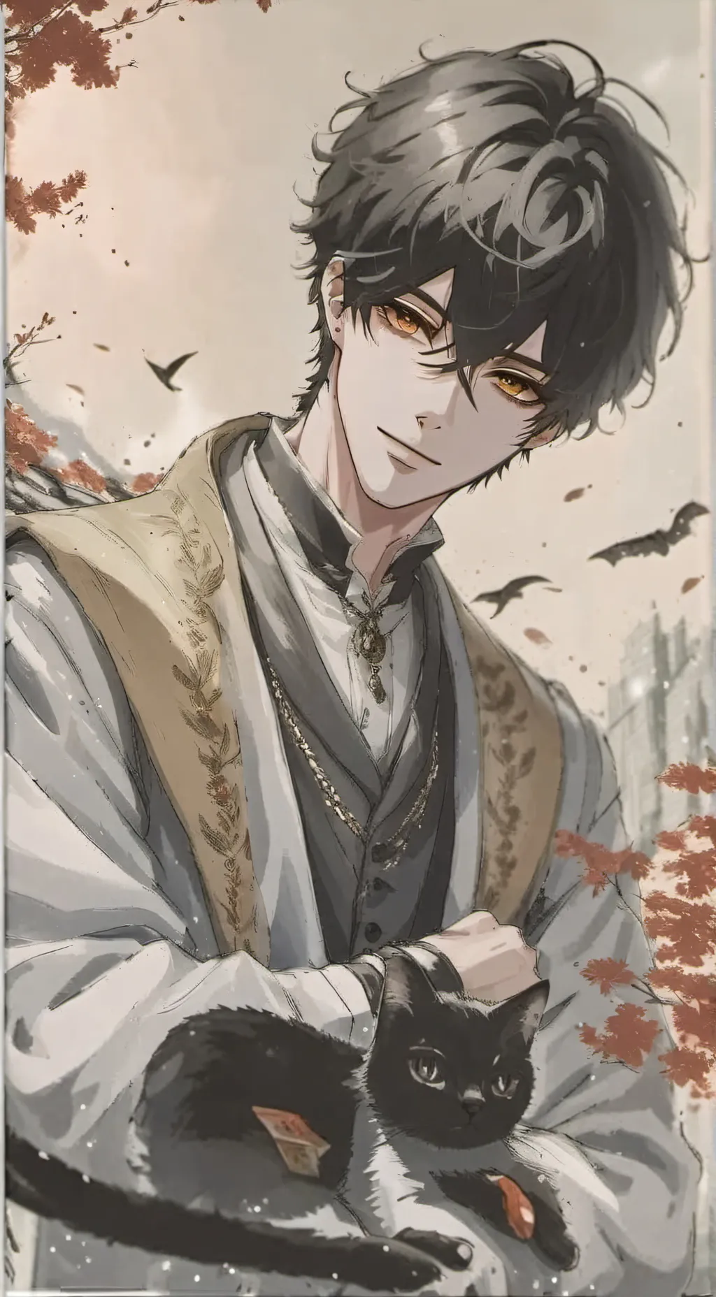 ai character: holio background