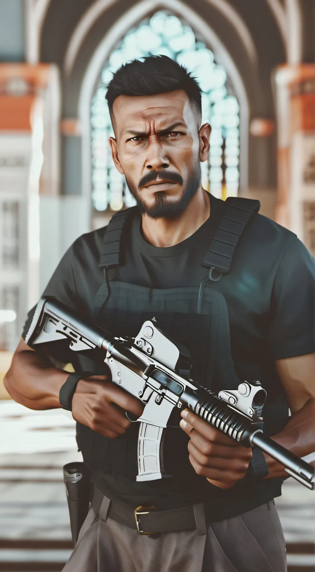 ai character: stop ai cats background