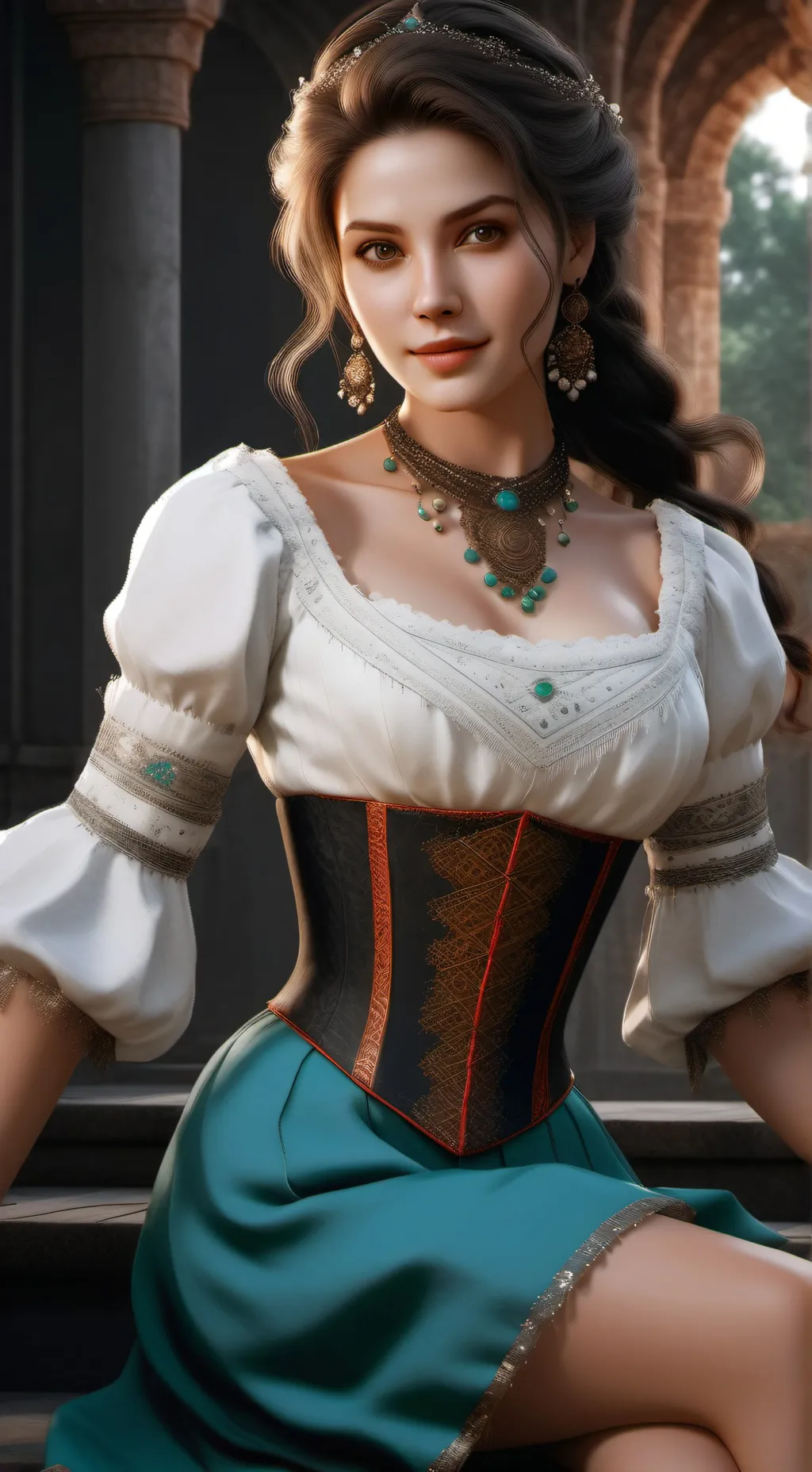 ai character: элизобет background