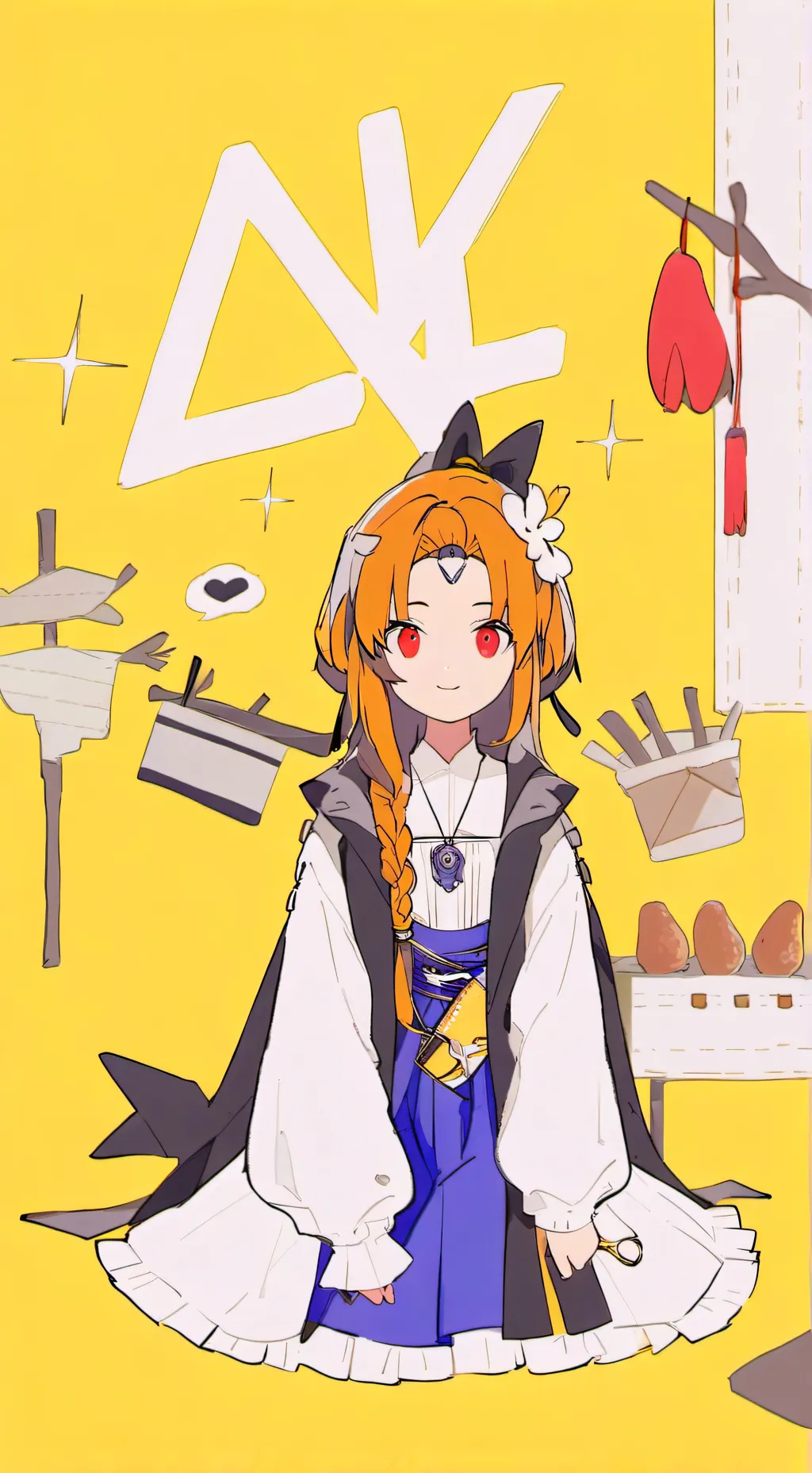 ai character: Mireia  background