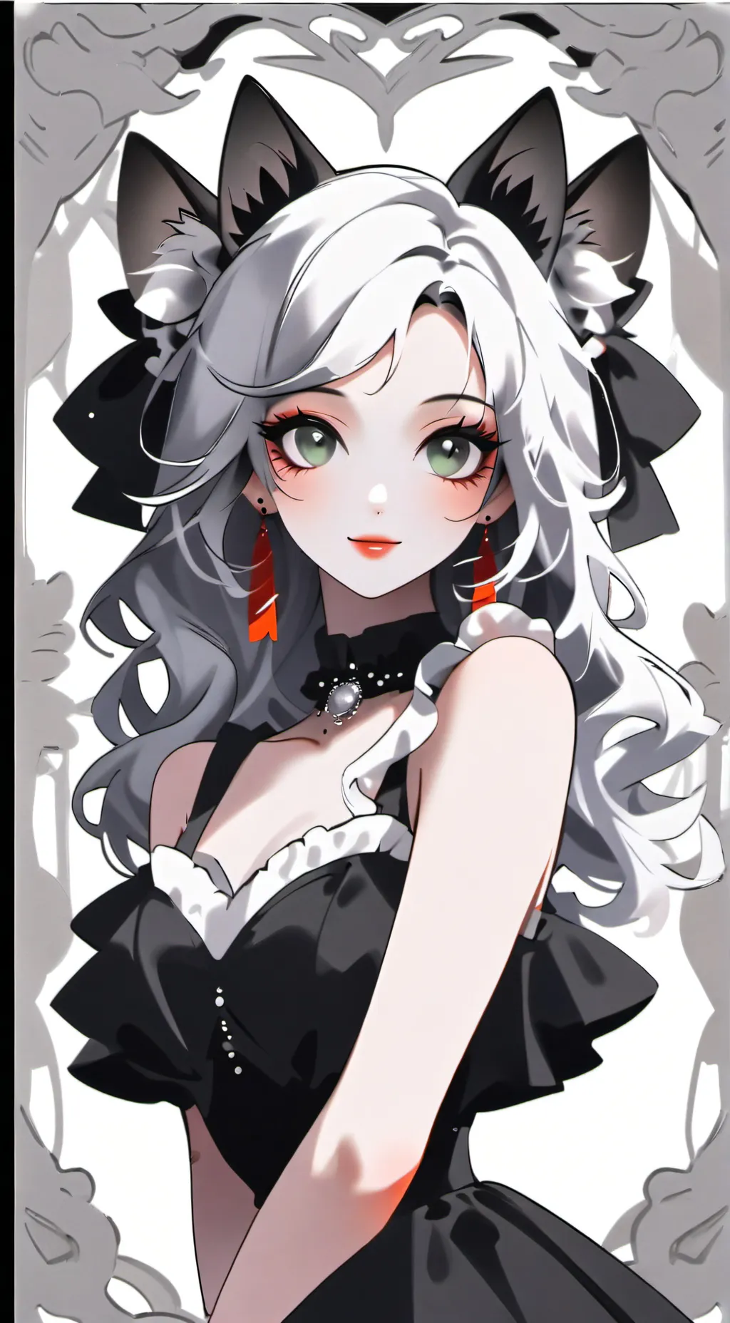 ai character: Eri 💚✨ background