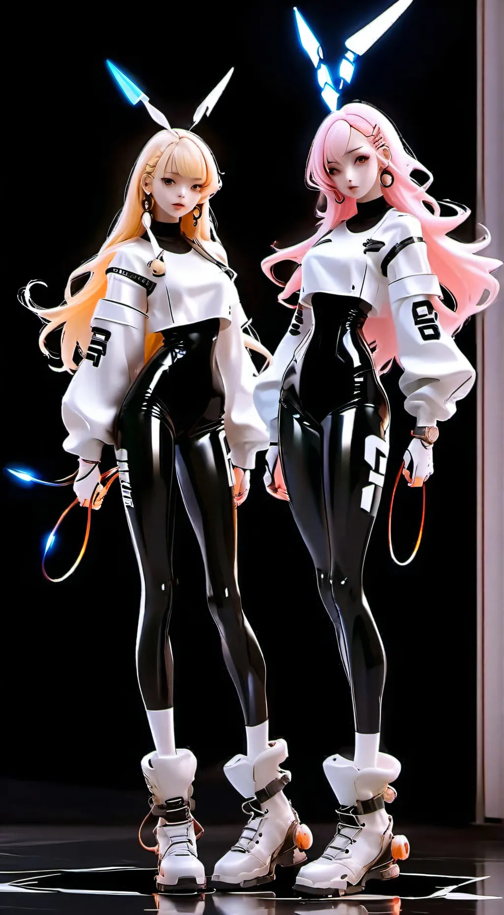 ai character: High voltage  background