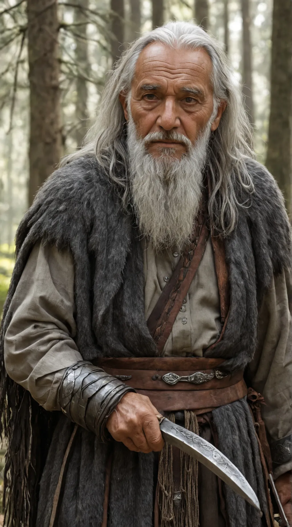 ai character: Elder Rowan background