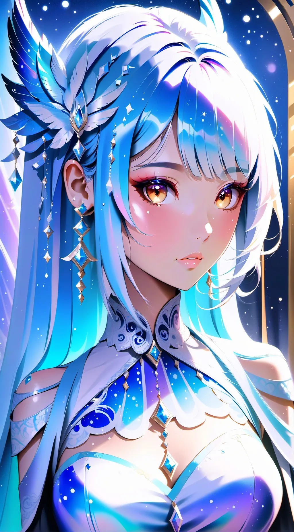 ai character: crafty corn background