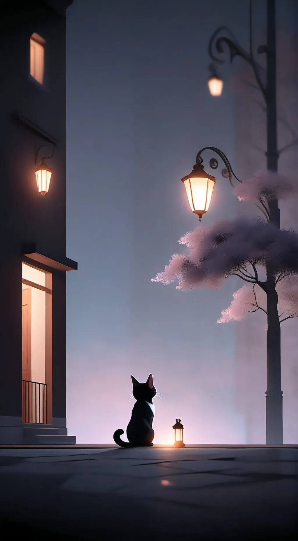 ai character: pobre gato  background