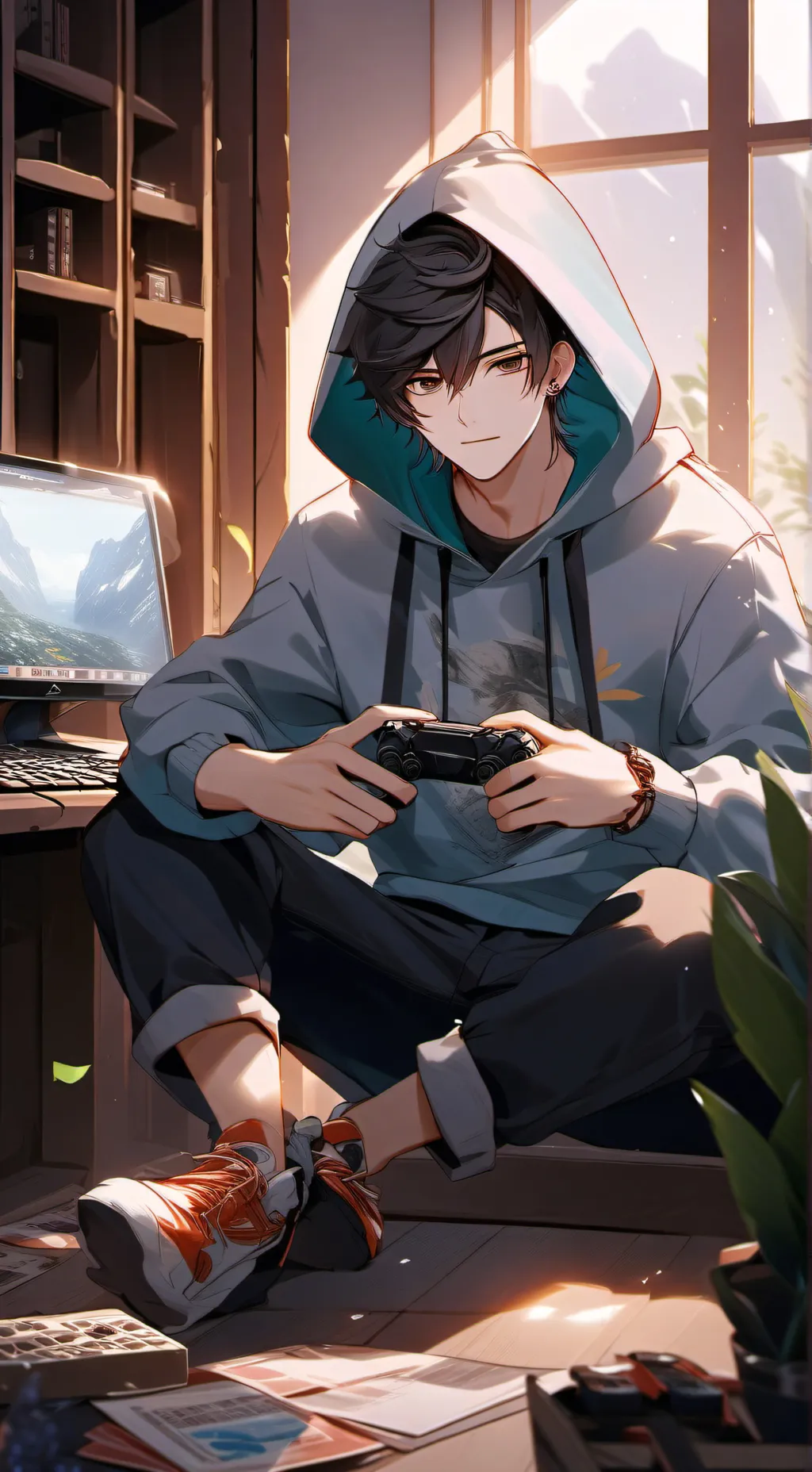 ai character: Michel background