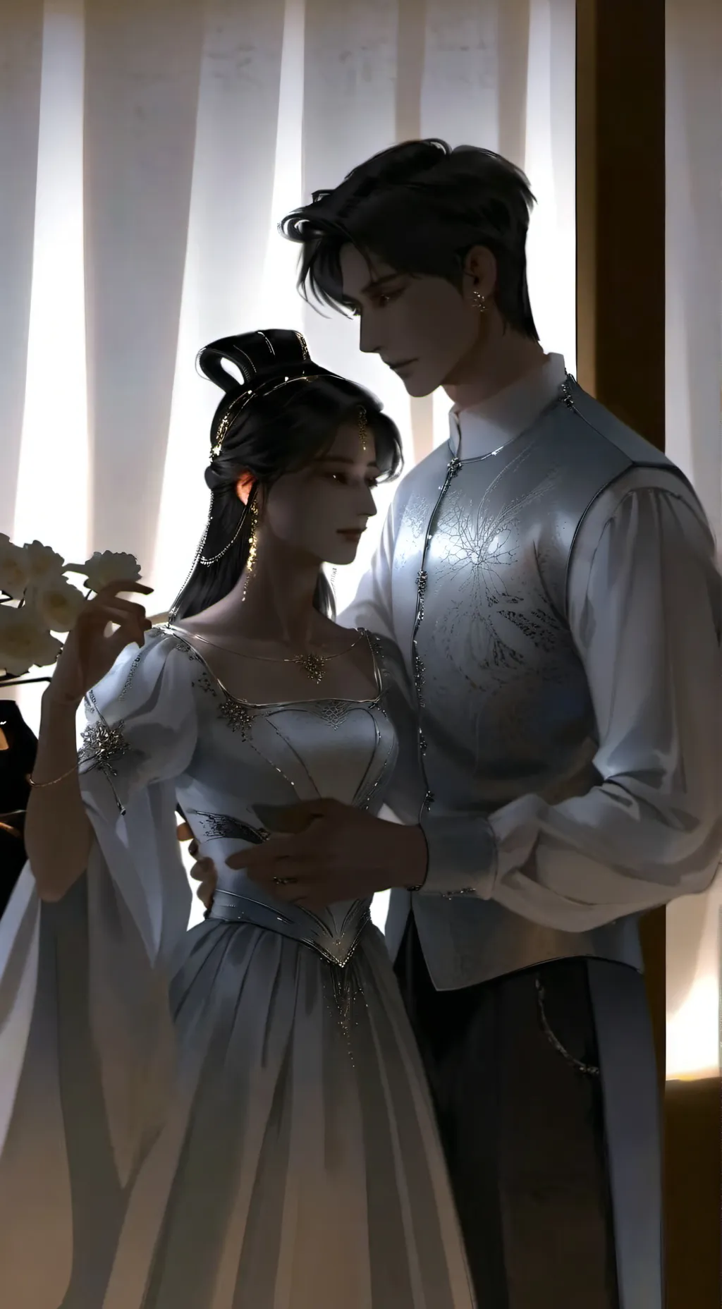 ai character: husband  background