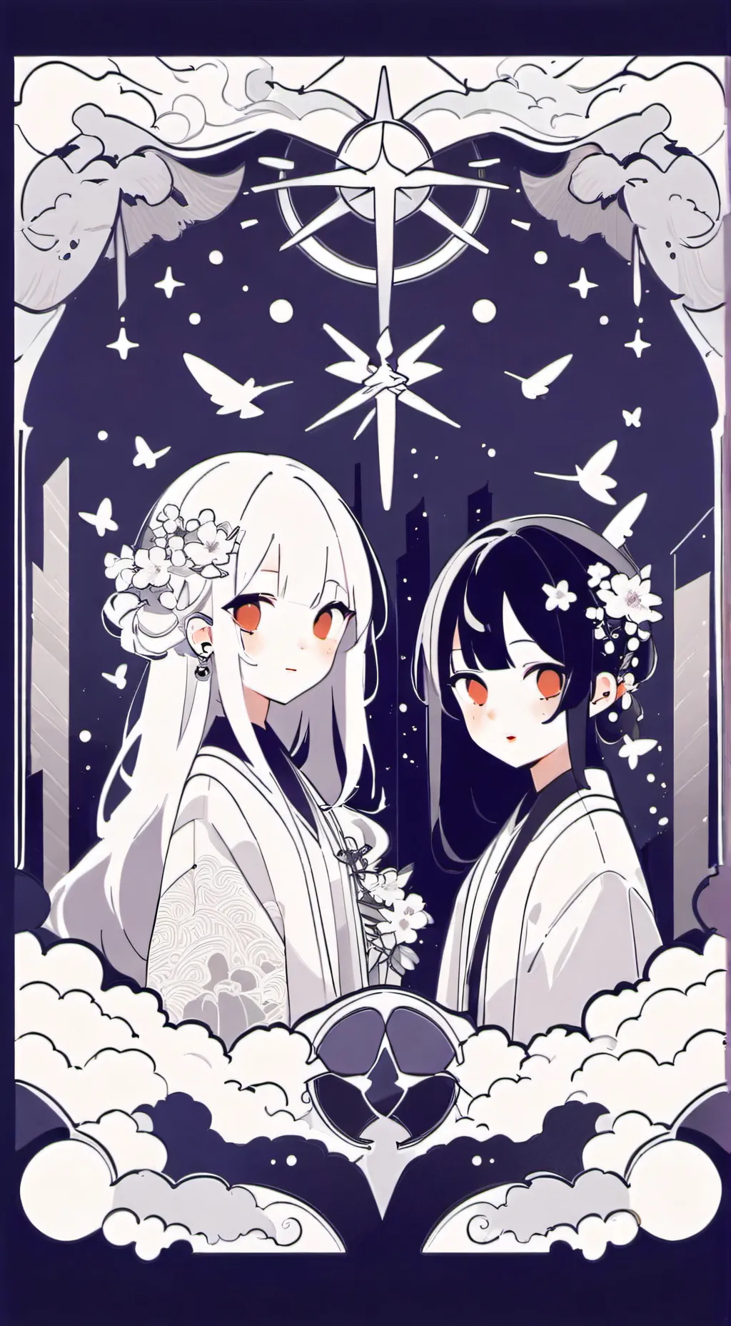 ai character: mha horror  background