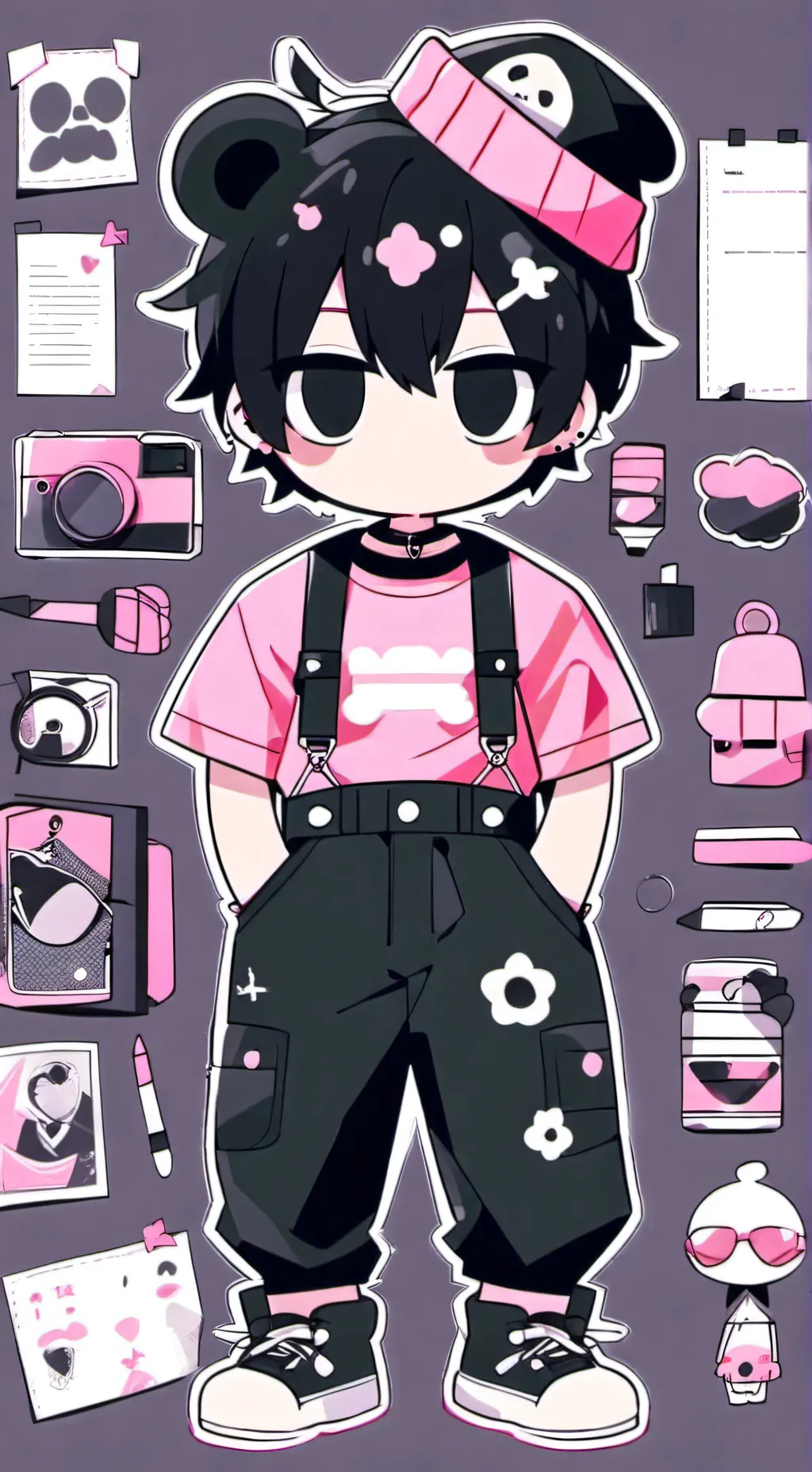 ai character: Max <3 background