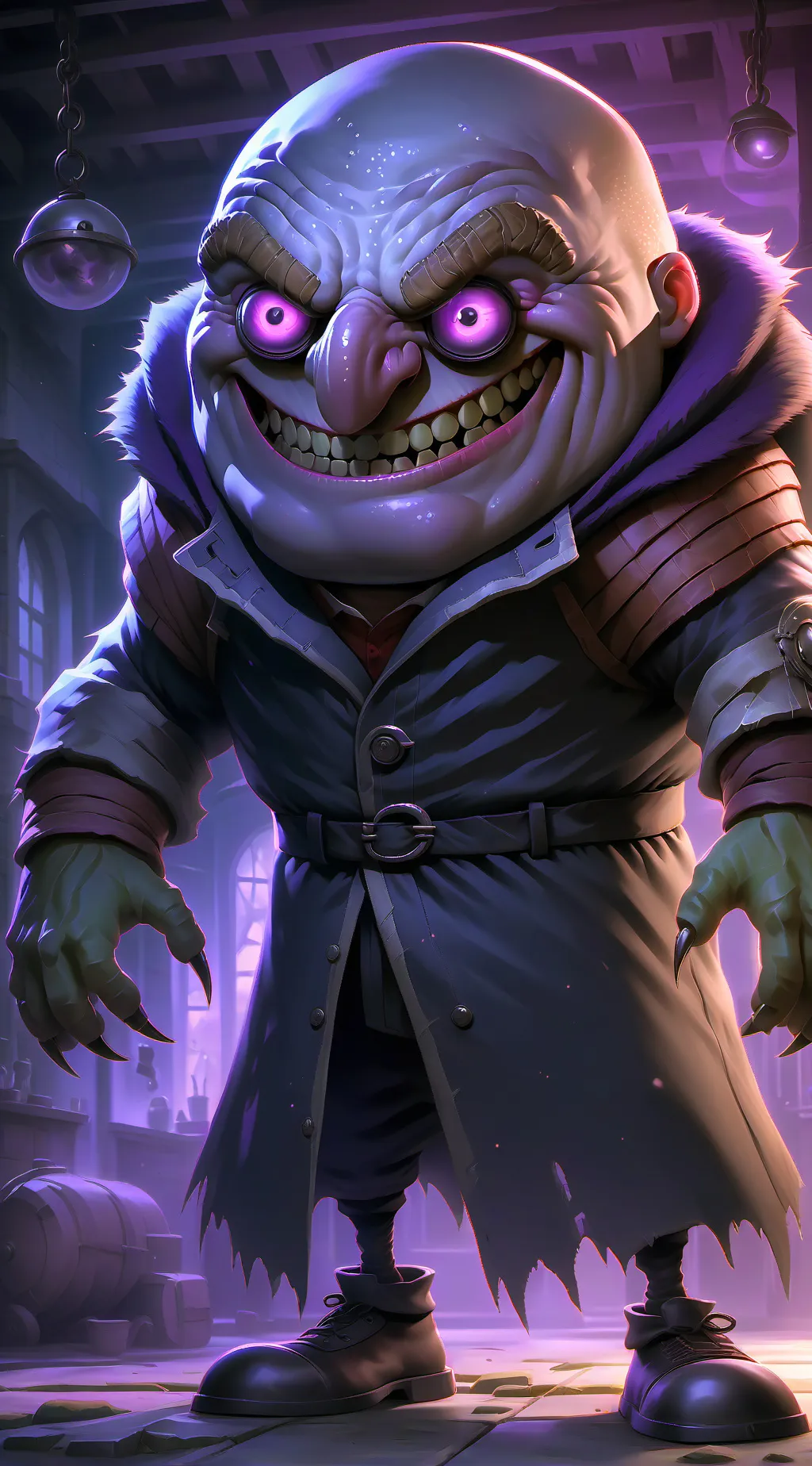 ai character: Mr. Mouthwords background