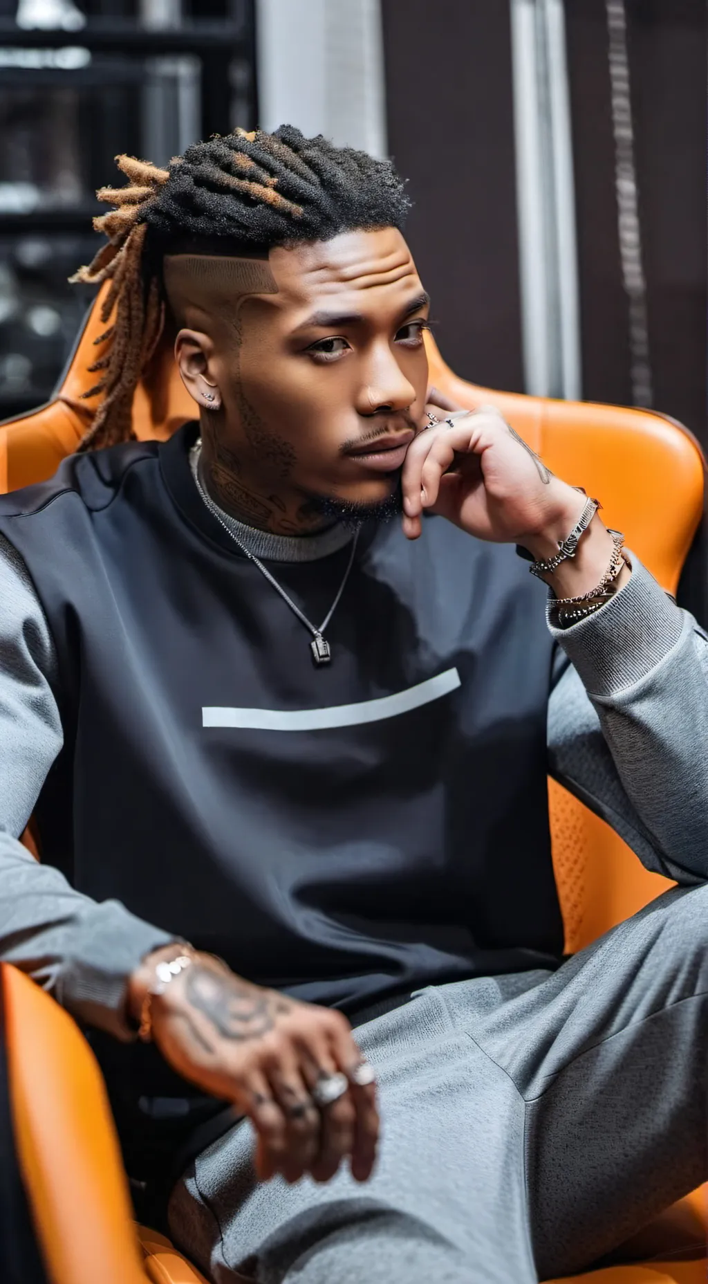 ai character: Dayvon  background