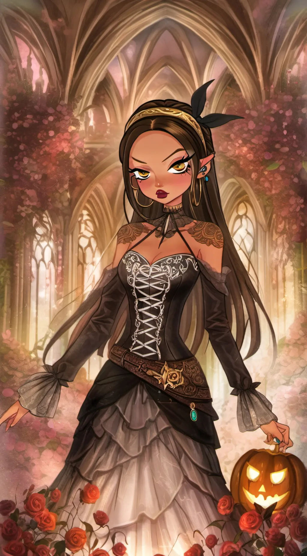 ai character: mina background