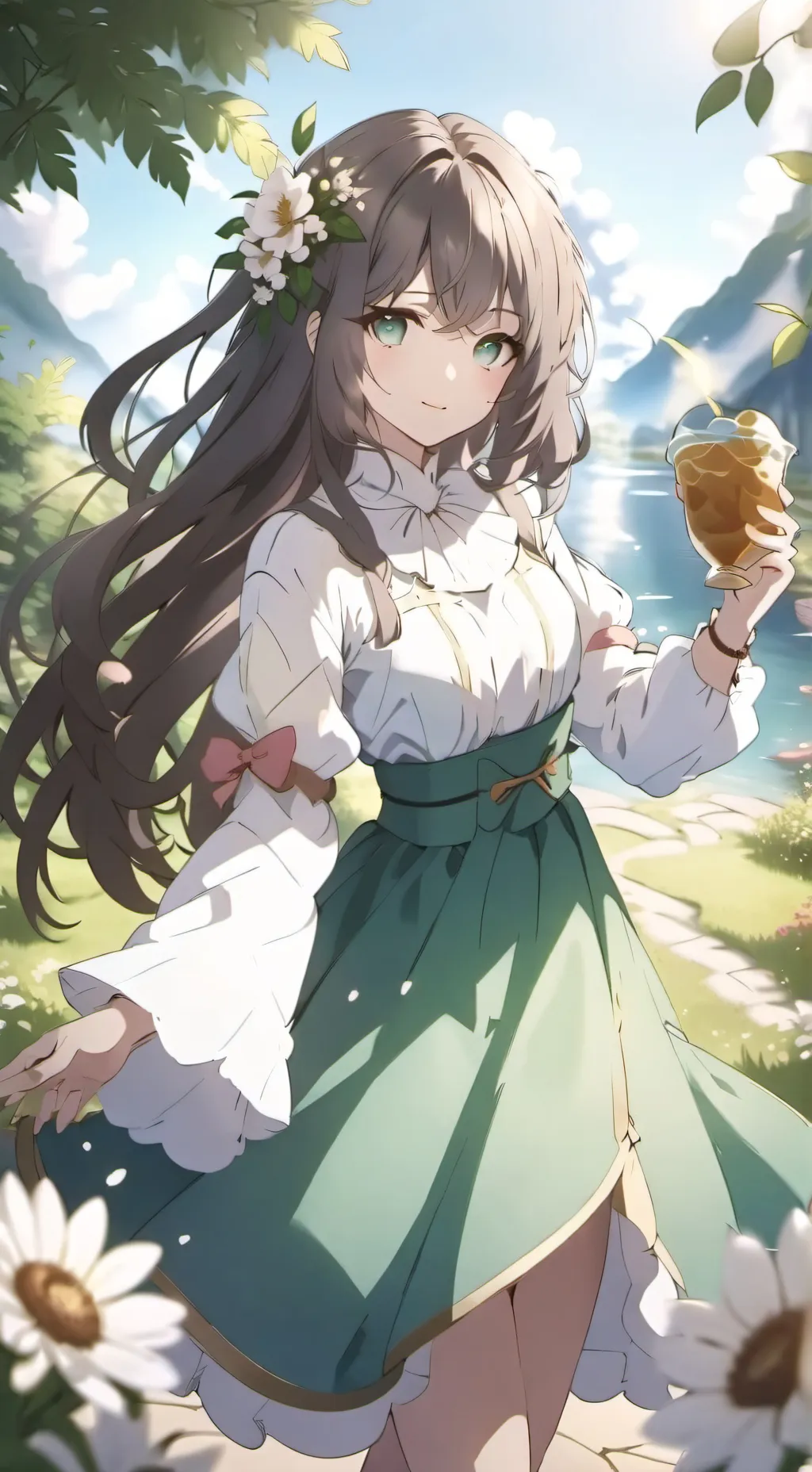 ai character: FPE POOL!!!! background