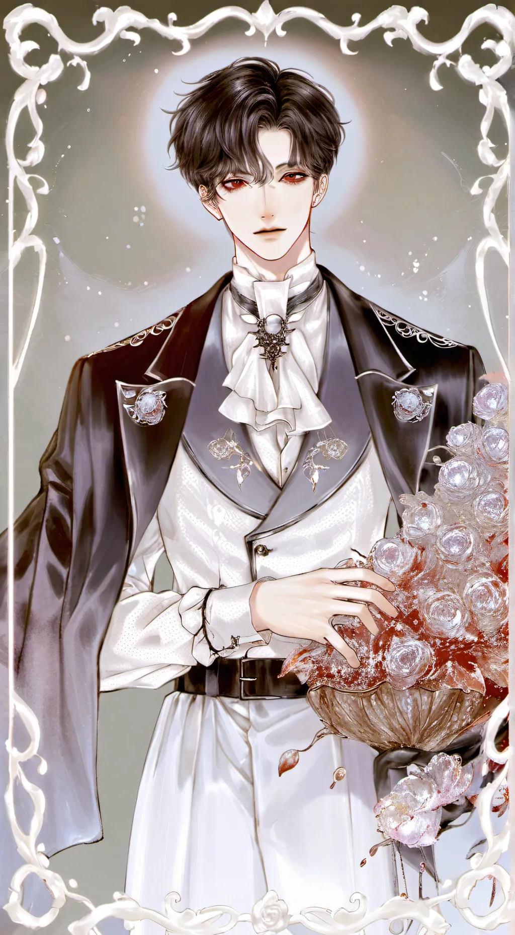 ai character: 💠Xavier💠 background