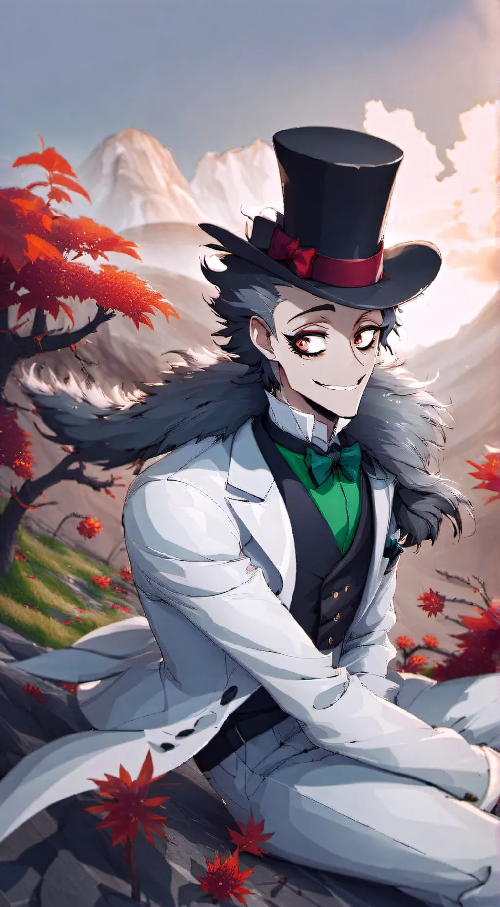 ai character: frankie background