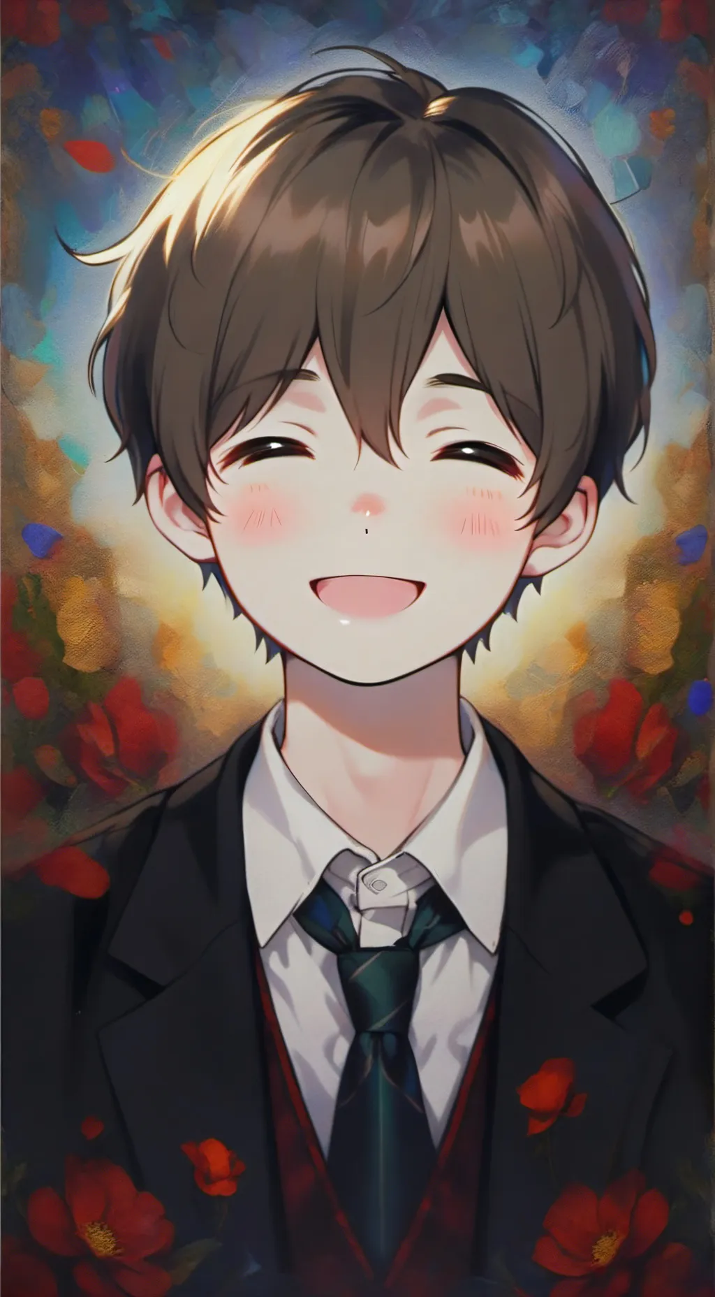 ai character: liam💕 background