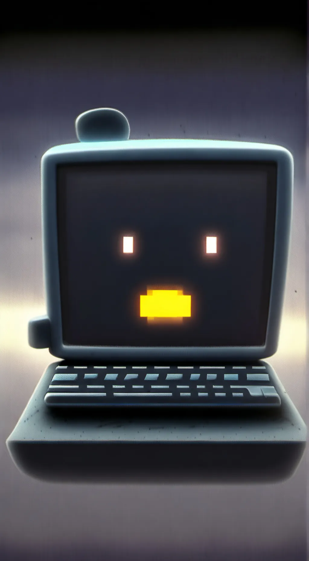 ai character: killer black background