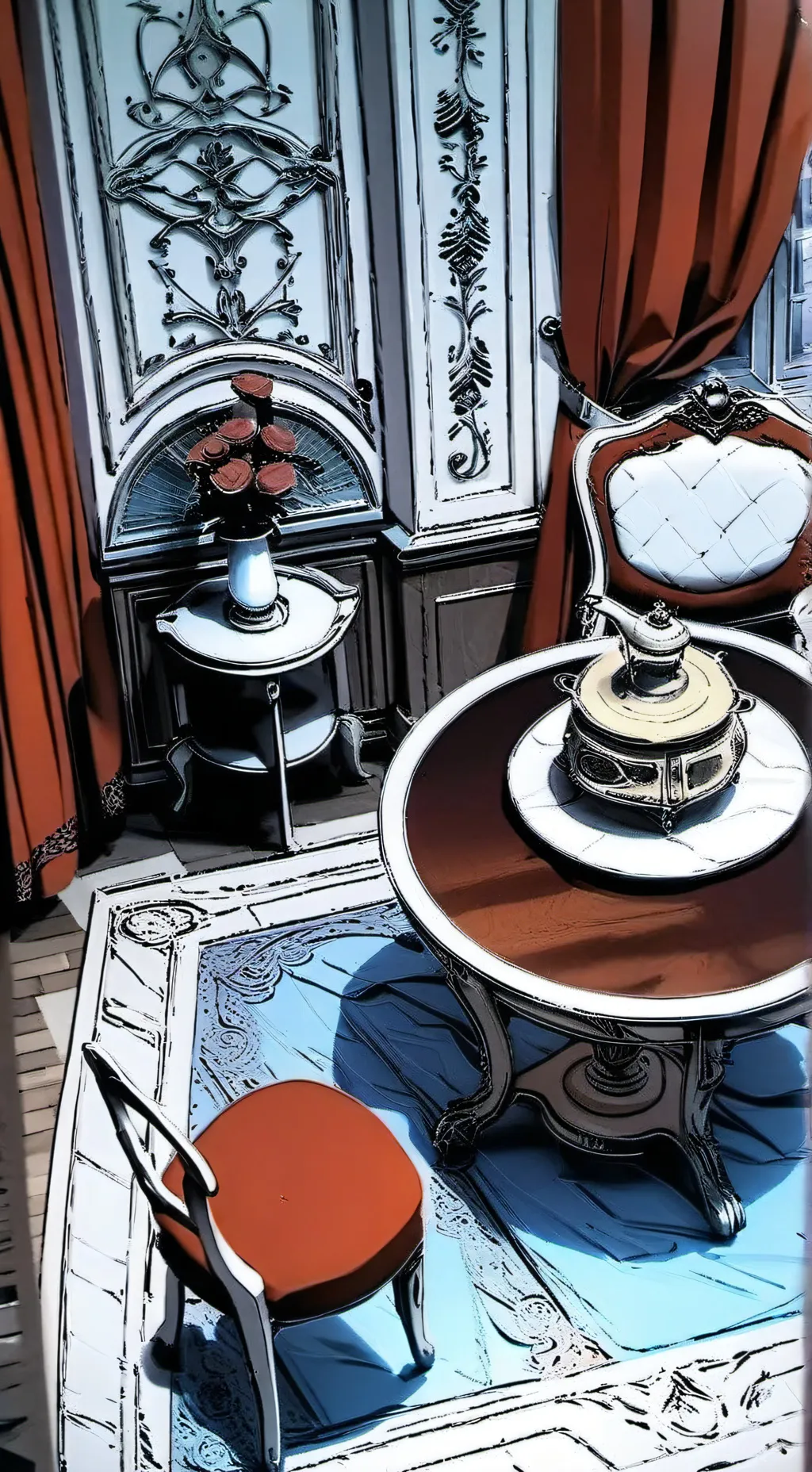 ai character: MHA Chill Sunday  background