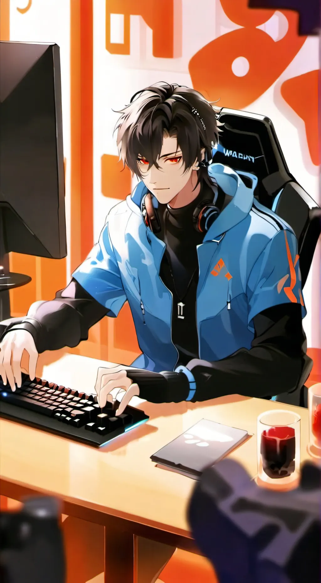 ai character: Heilo Lucifer  background