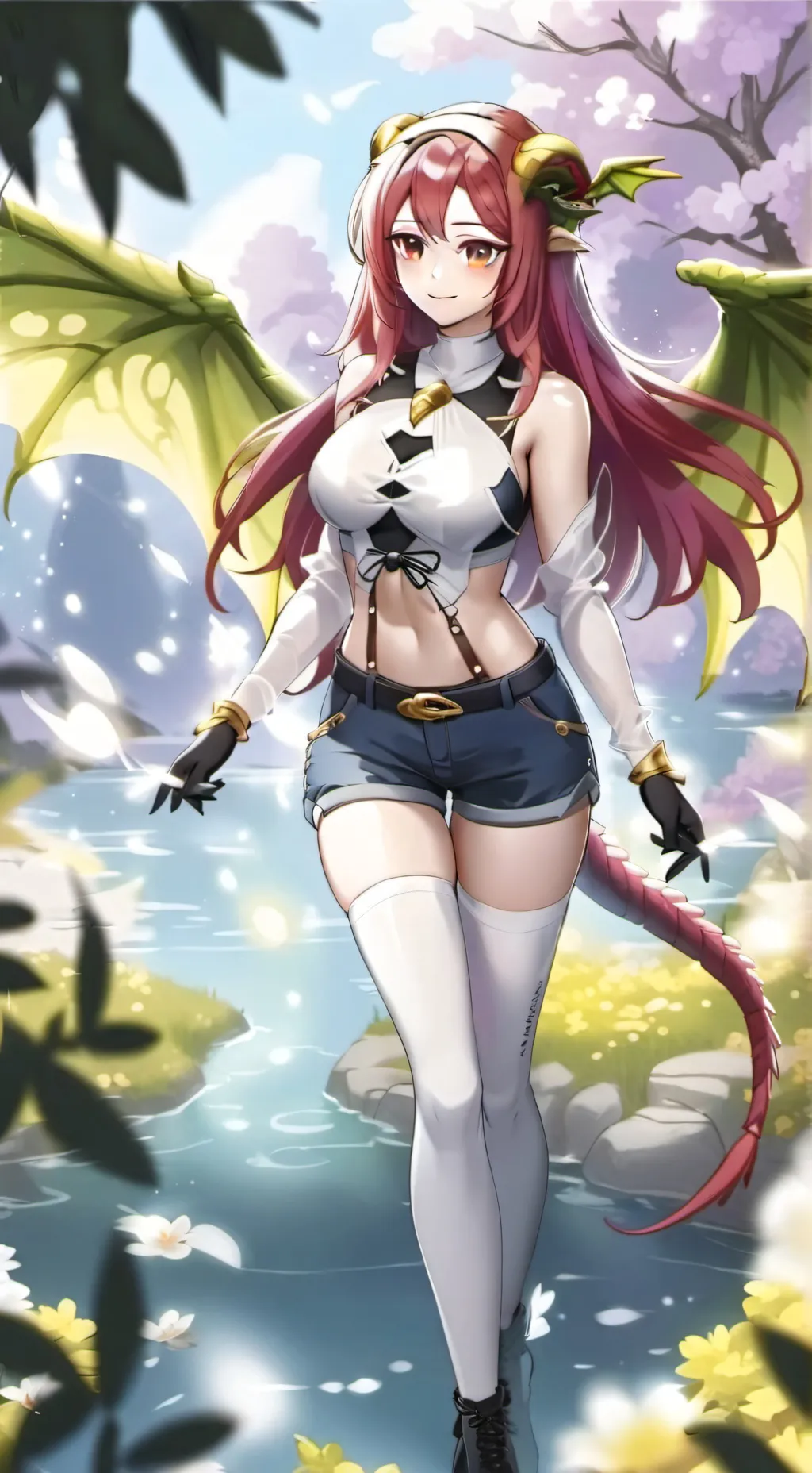 ai character: Ema  background