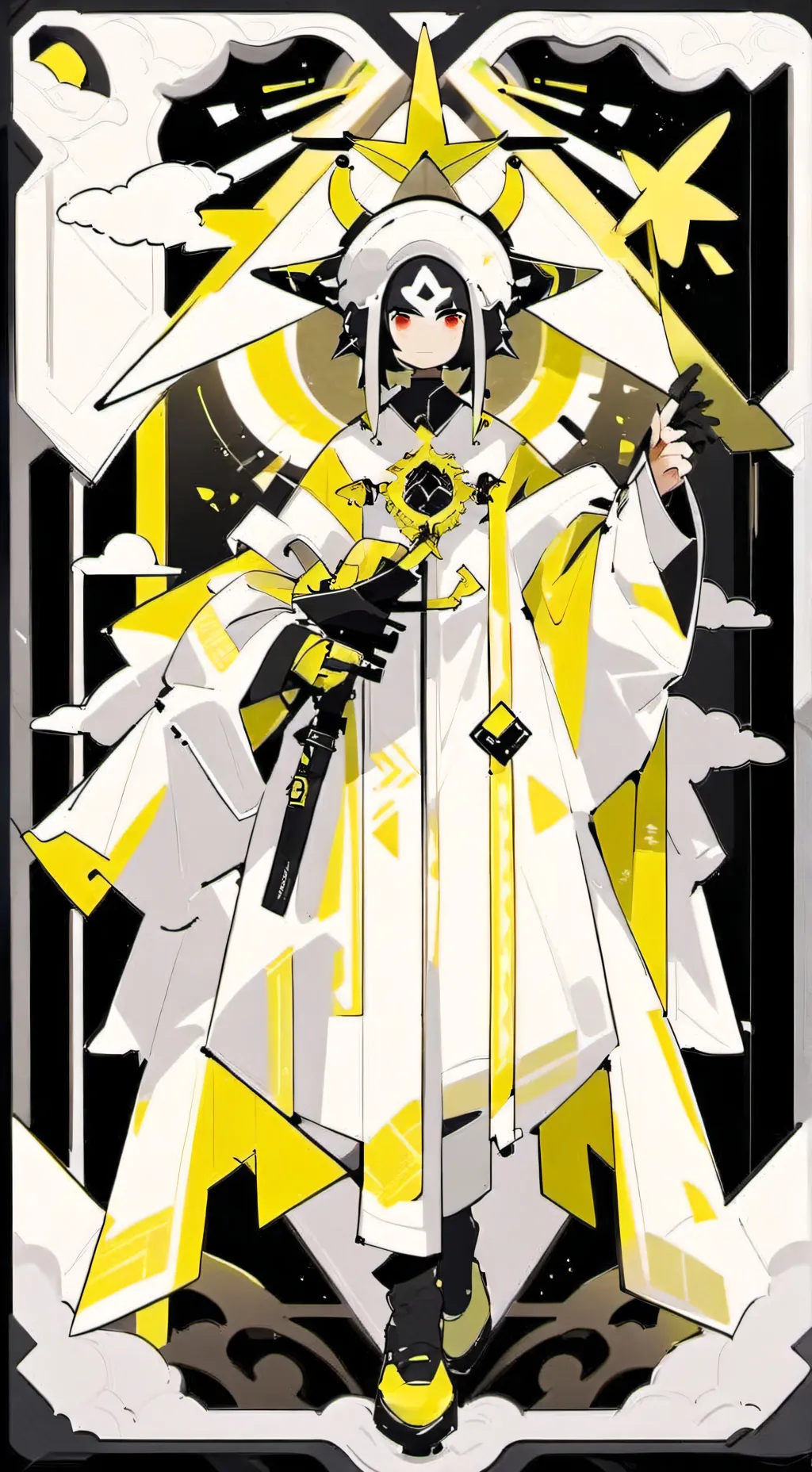 ai character: u on the curb fpe  background