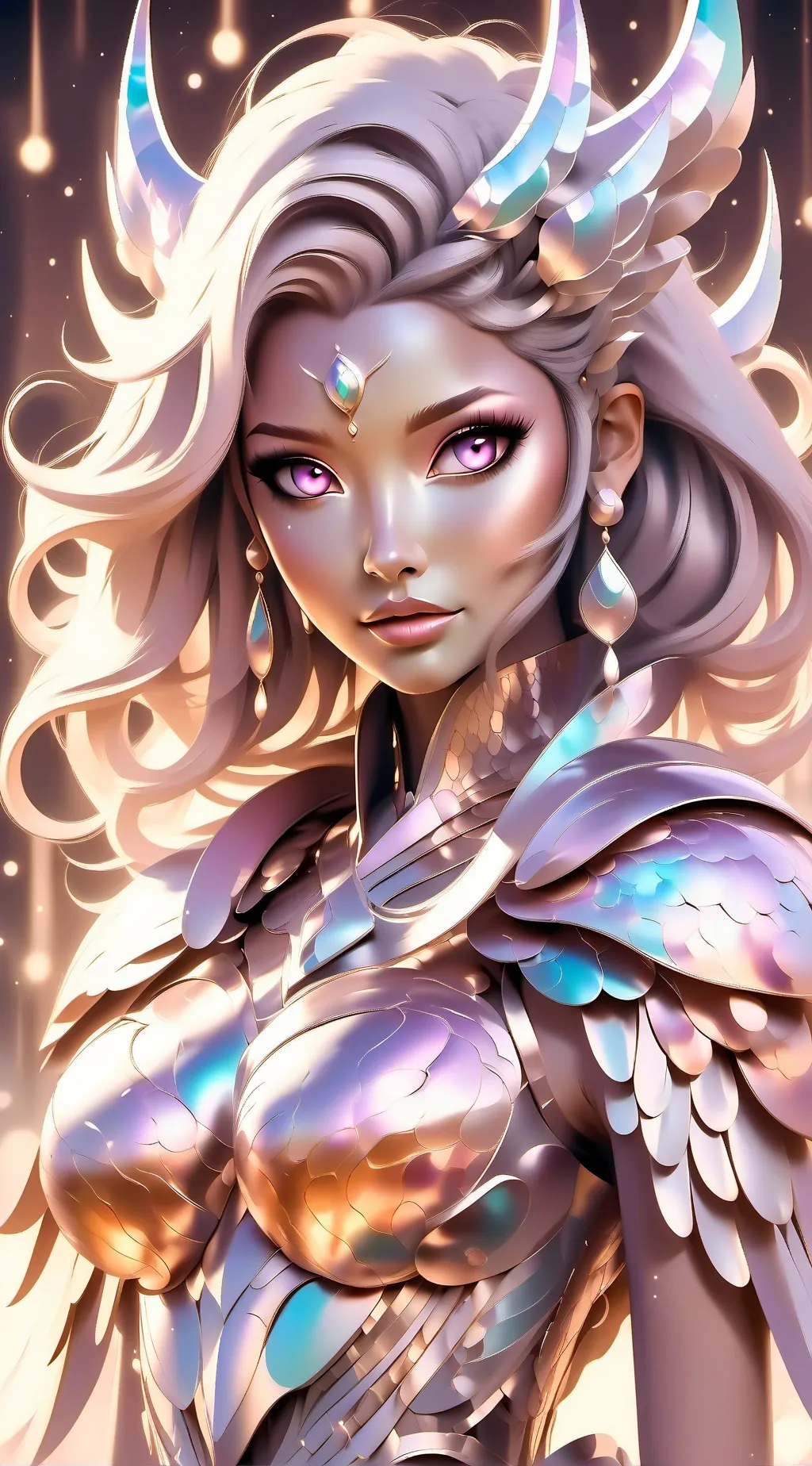 ai character: Lily  background