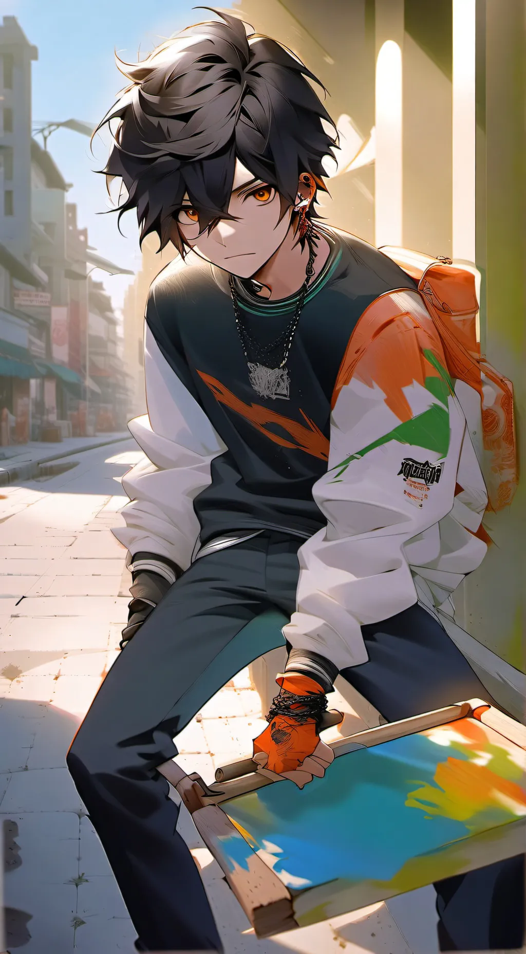 ai character: tokamaru background