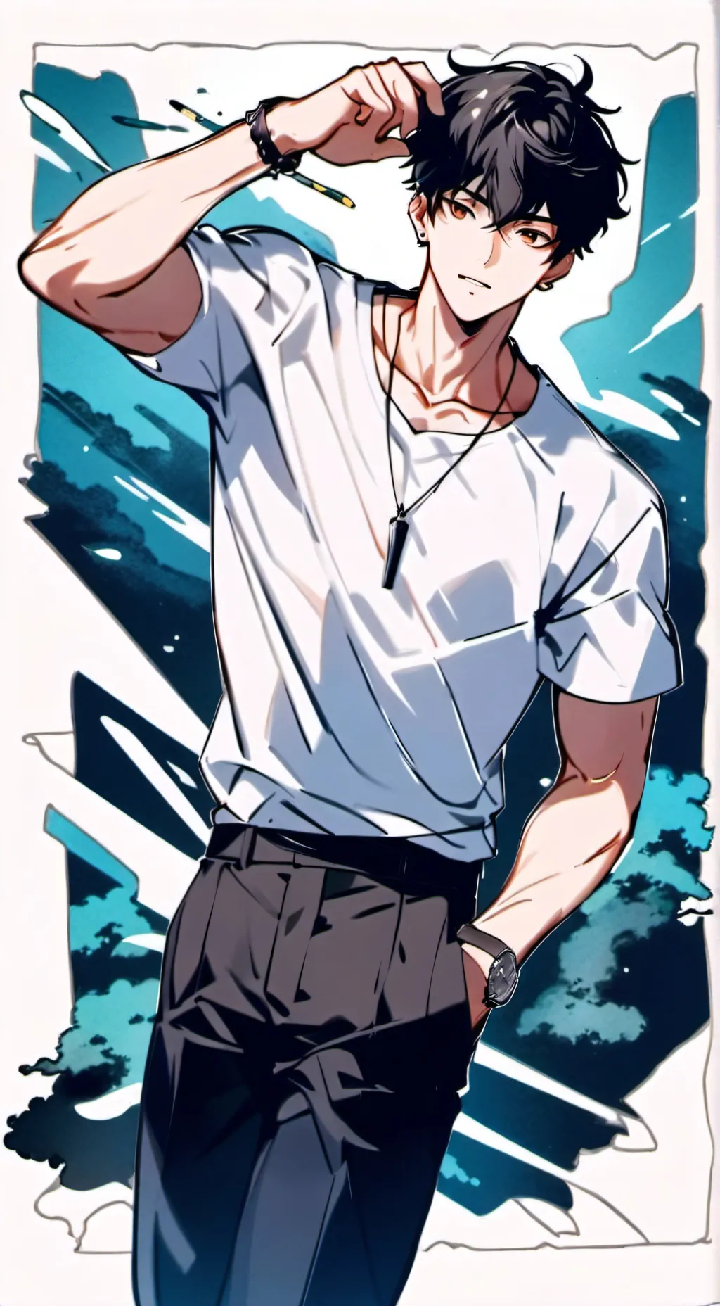 ai character: Zack~ background