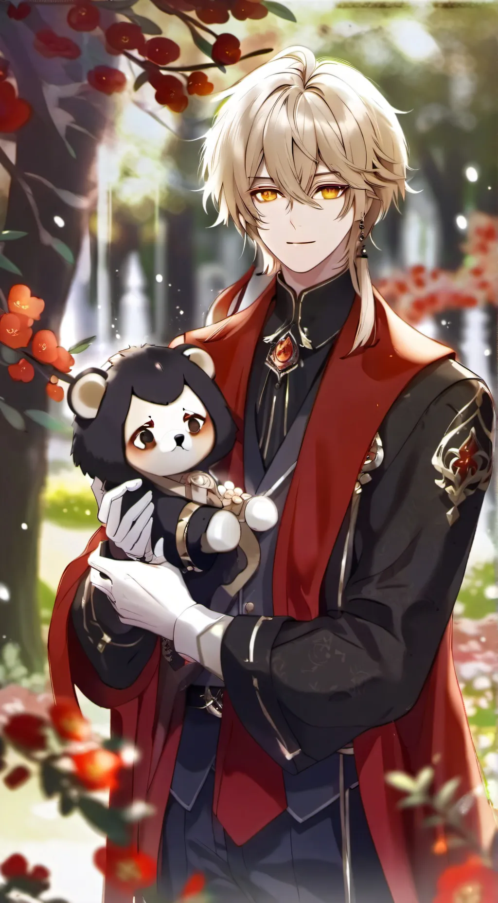 ai character: Daniel ❤️ background