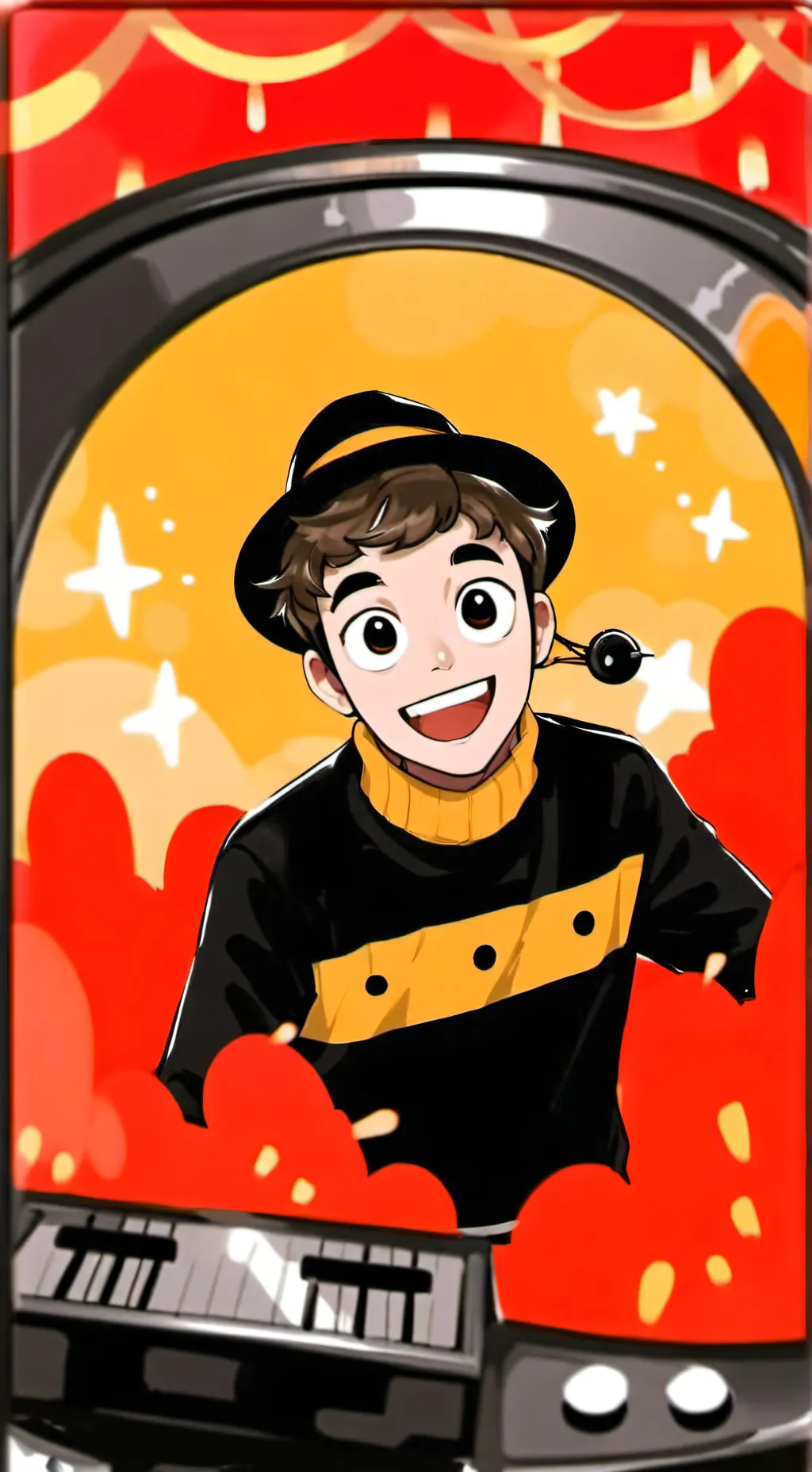 ai character: jazzghost background