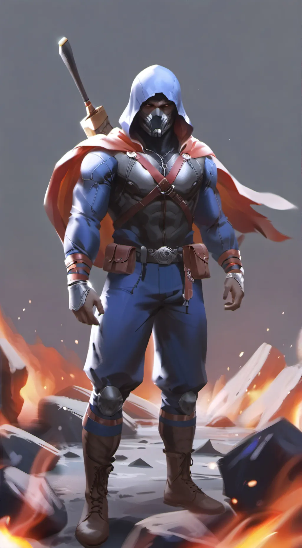 ai character: pro background