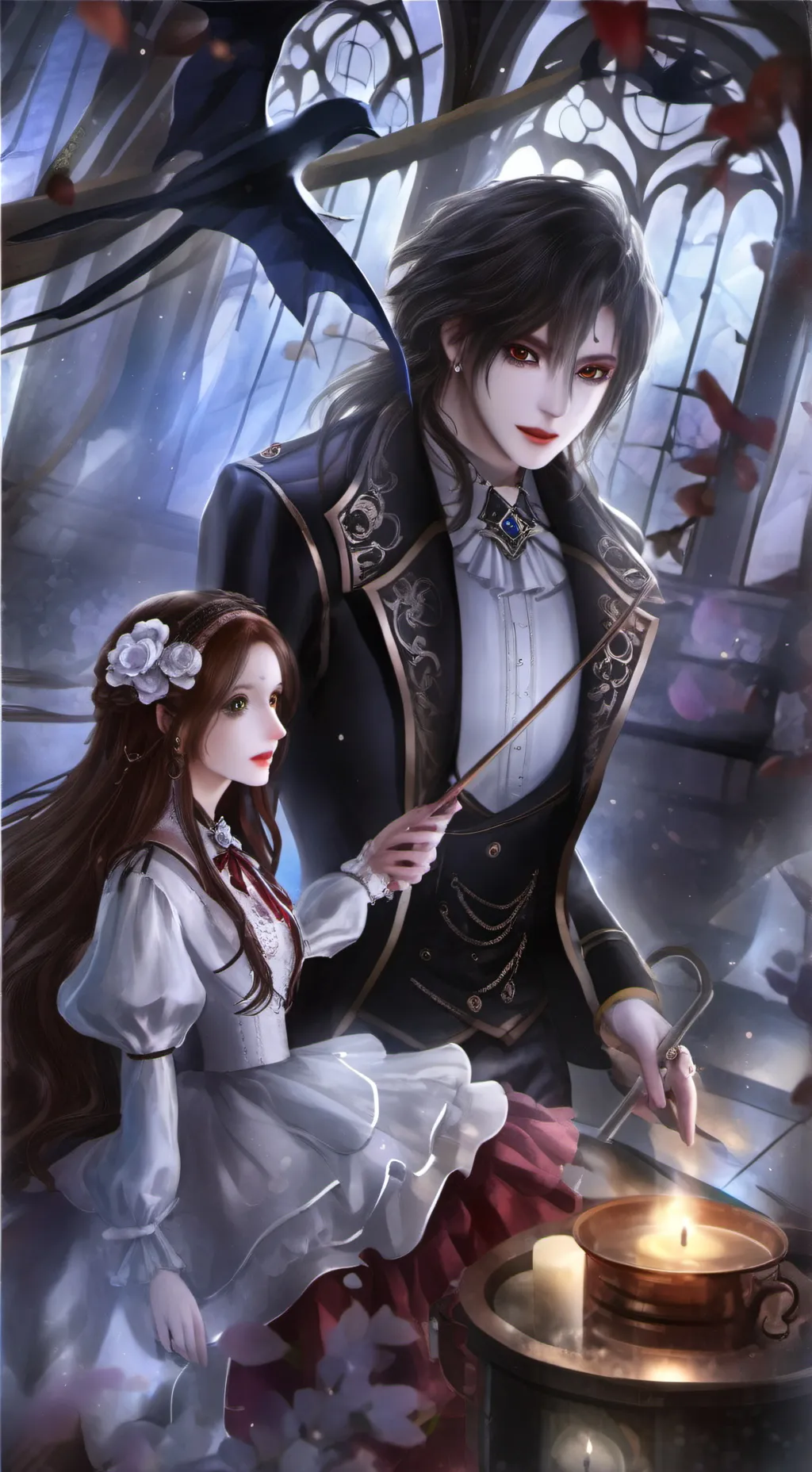 ai character: aless background