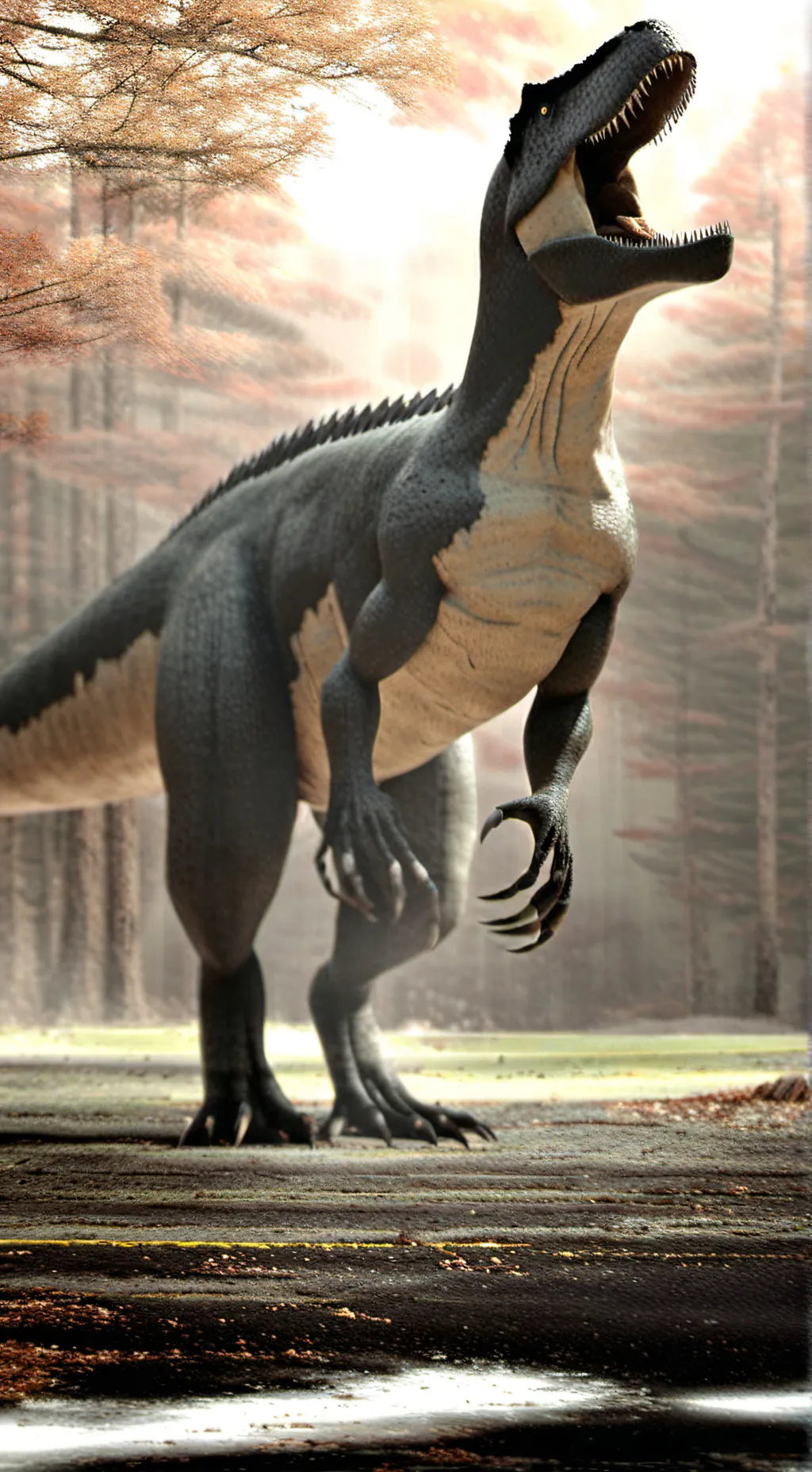 ai character: Giganotosaurus  background