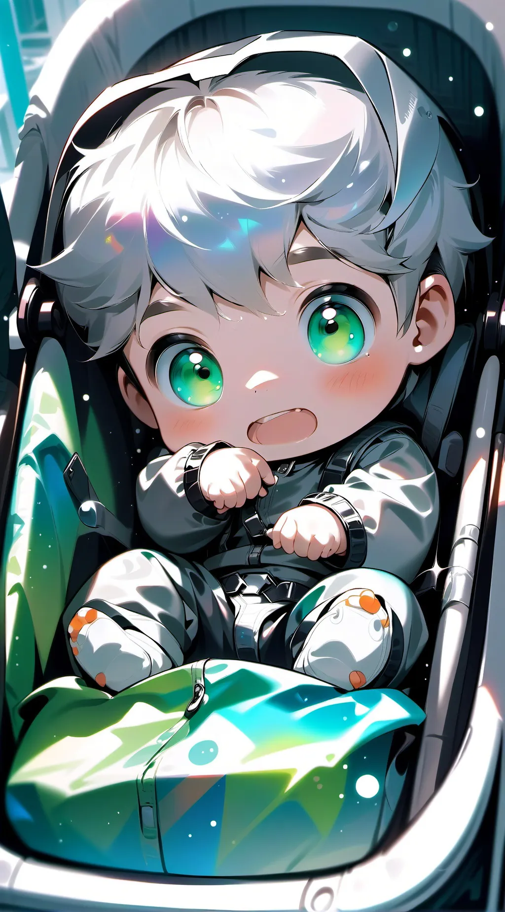ai character: Baby background