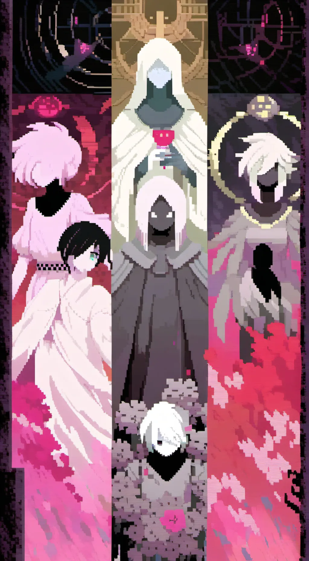 ai character: Undertale Rainbow! background