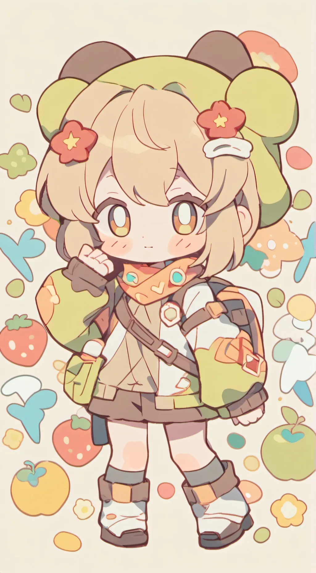 ai character: Stray kids background