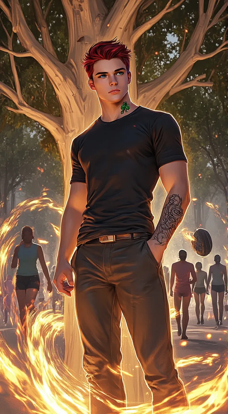 ai character: Lark background