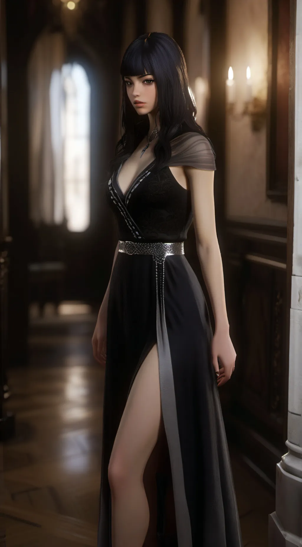 ai character: stella  background