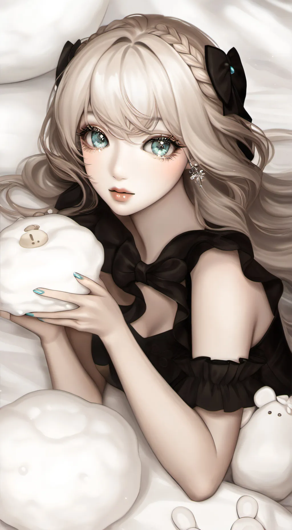 ai character: Luna background